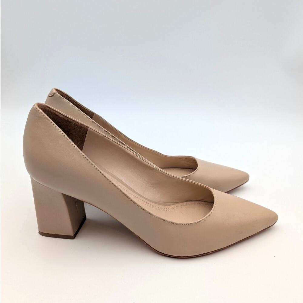 Marc Fisher Zala Block Heel Pump Pointy Toe Women… - image 4